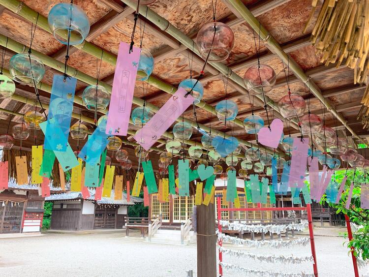矢川神社　風鈴