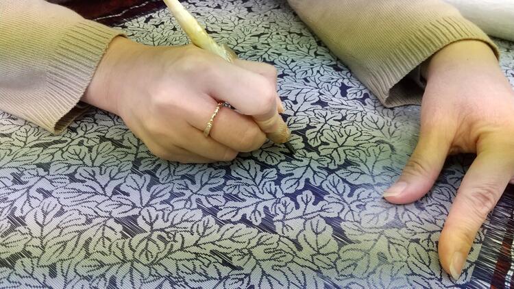 輪奈ビロード 紋切り