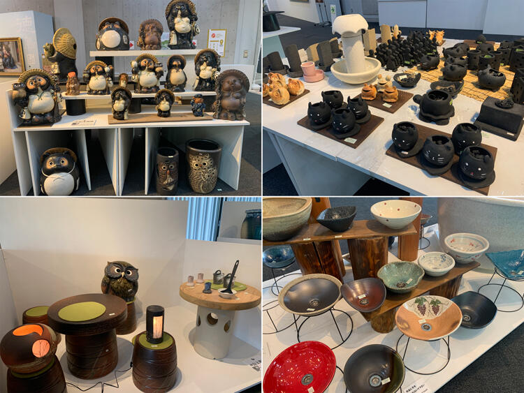信楽産業展示館 ギャラリー