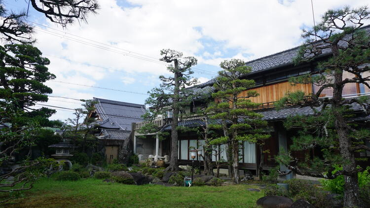 五個荘近江商人屋敷「中江勝治郎邸」庭園