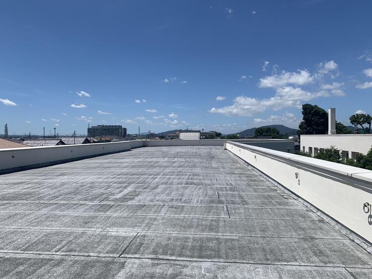豊郷小学校旧校舎群　屋上