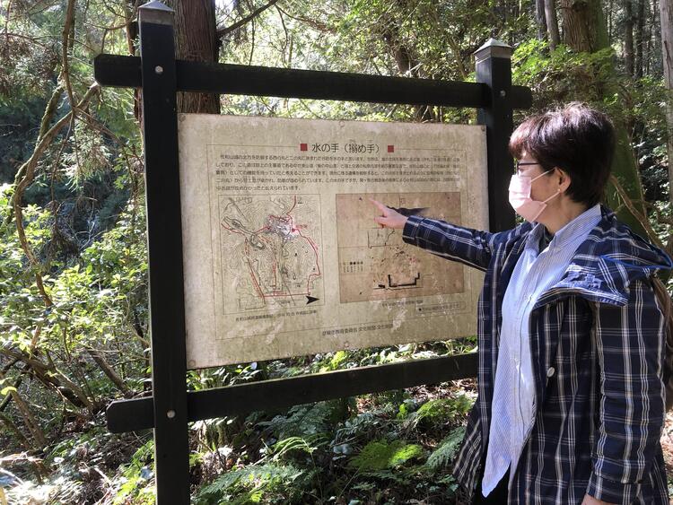 石田三成研究家/佐和山城研究会代表 田附清子さん