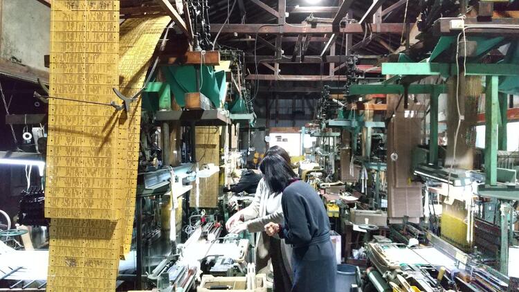 タケツネ 織機工場見学