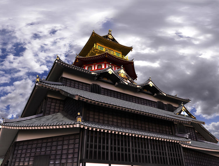 安土城天守